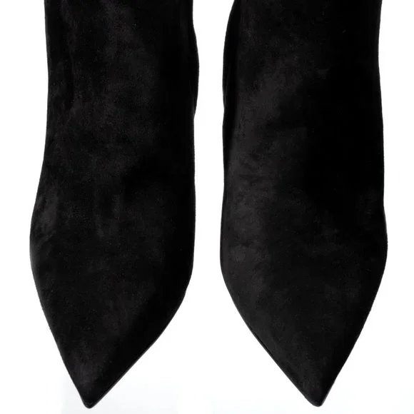 New In Box Le Silla Tall Black suede boots - Picture 6 of 8